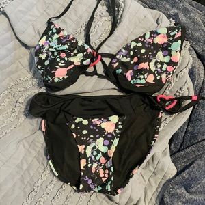 bathing suit top and bottom